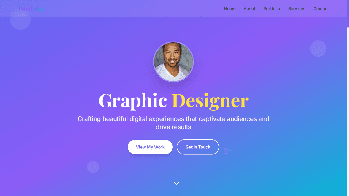 Portfolio Website Template